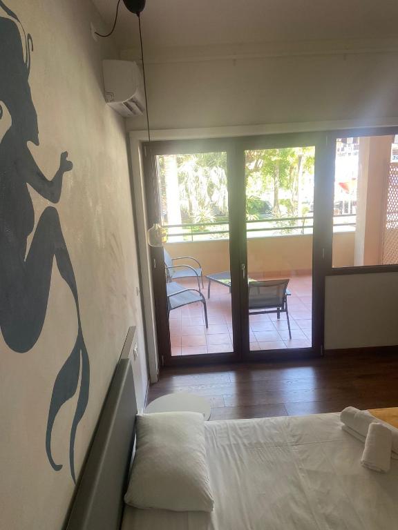 Posteľ alebo postele v izbe v ubytovaní Sorrento B&D Rooms