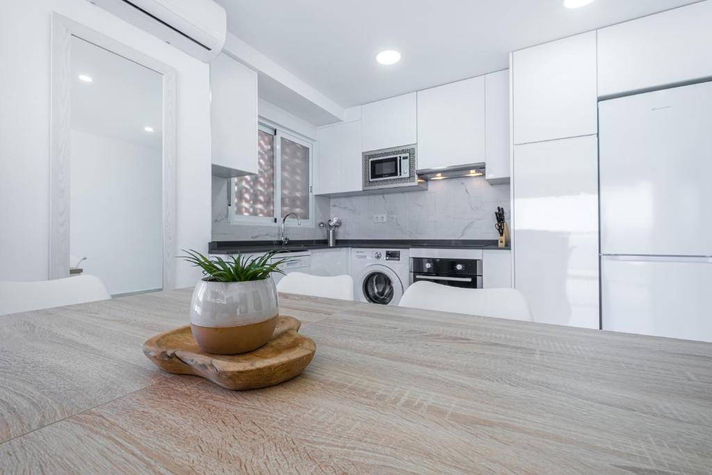A kitchen or kitchenette at Veracruz 8-A