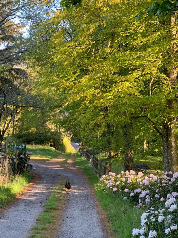 Zahrada ubytování Glentruim Homestay B&B and Glamping Pods