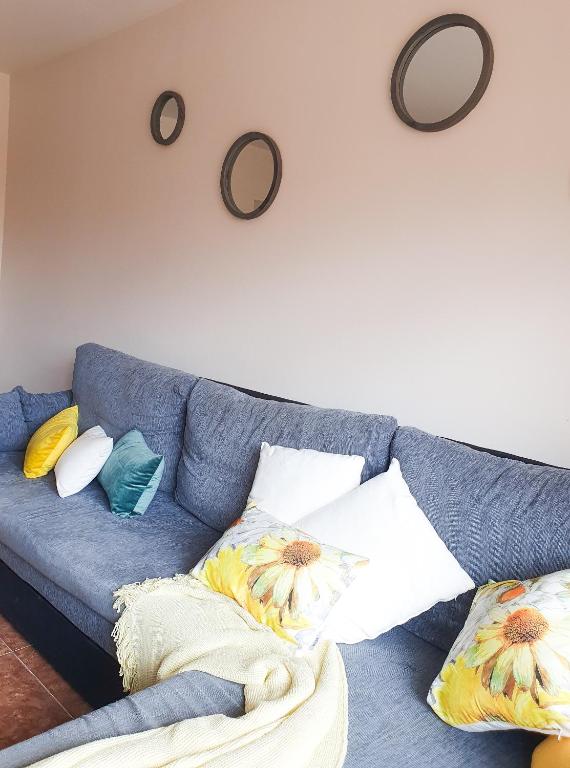 Posezení v ubytování Allamanda Home