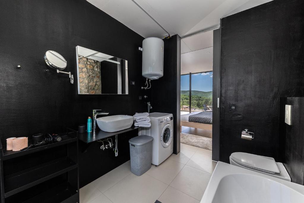 Kúpeľňa v ubytovaní Villa Arija