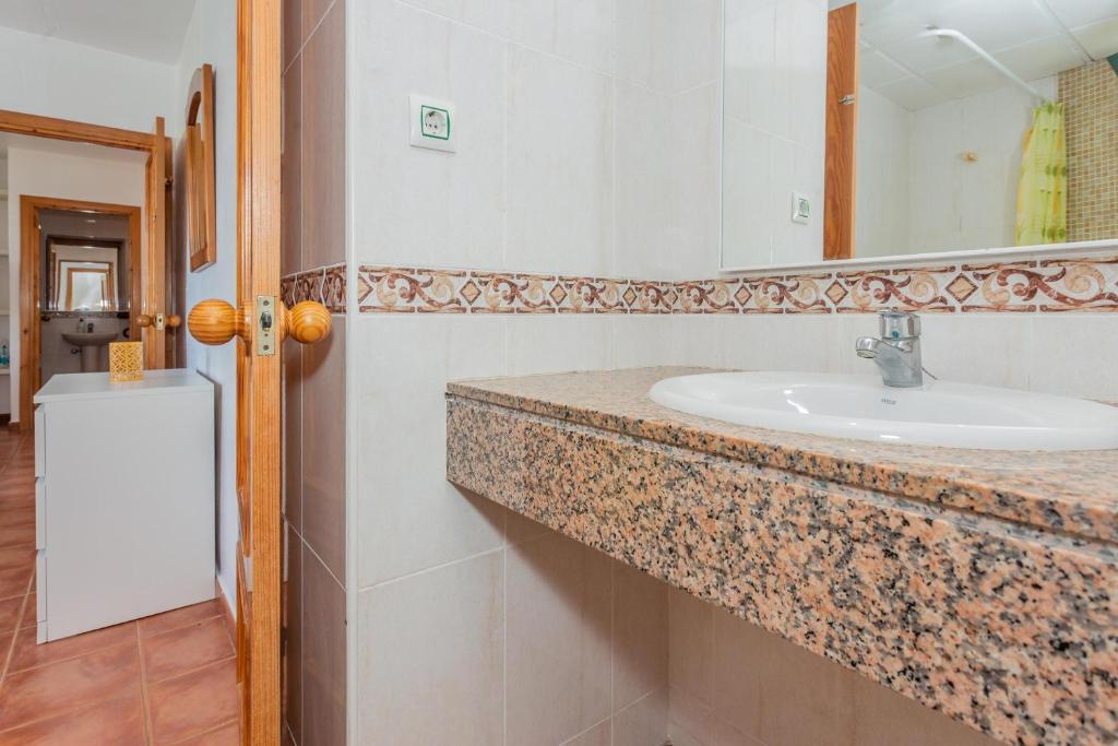 Koupelna v ubytování Villa Elfa
