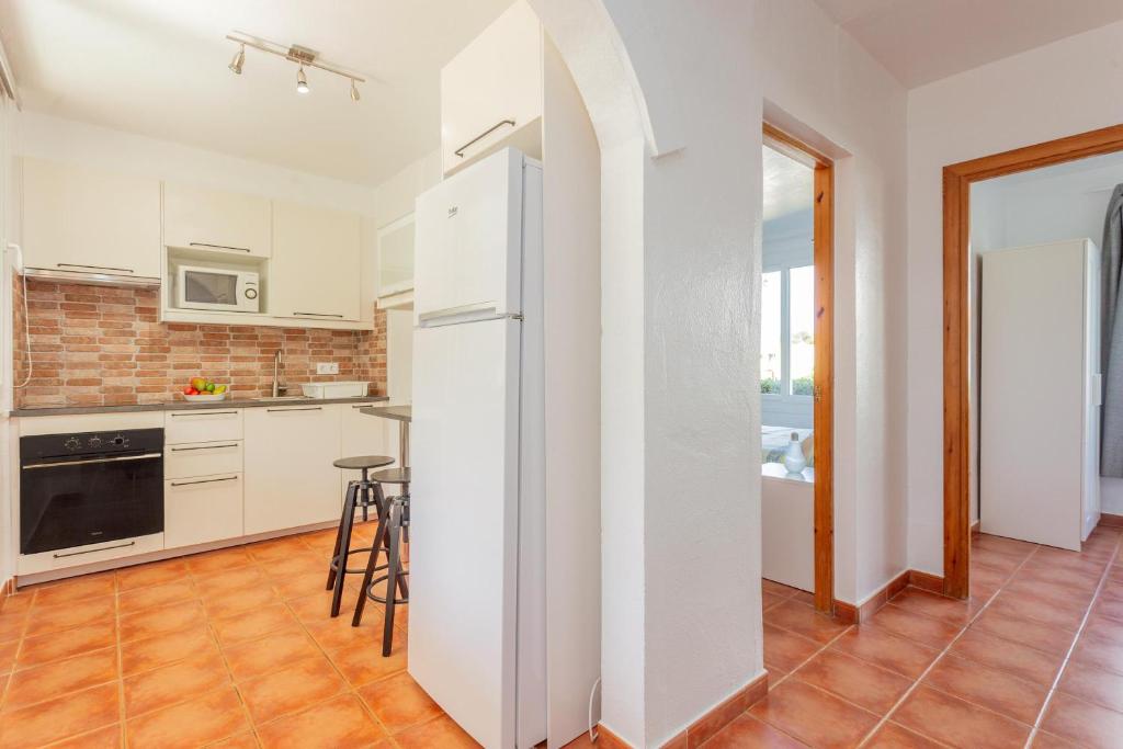 Kuchyň nebo kuchyňský kout v ubytování Villa Elfa
