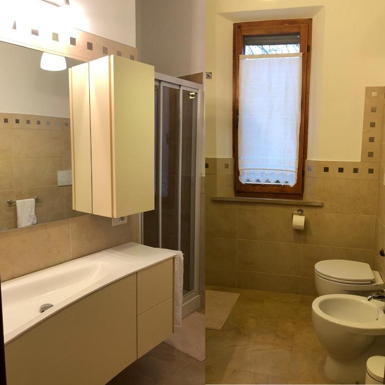 Koupelna v ubytování Didi House