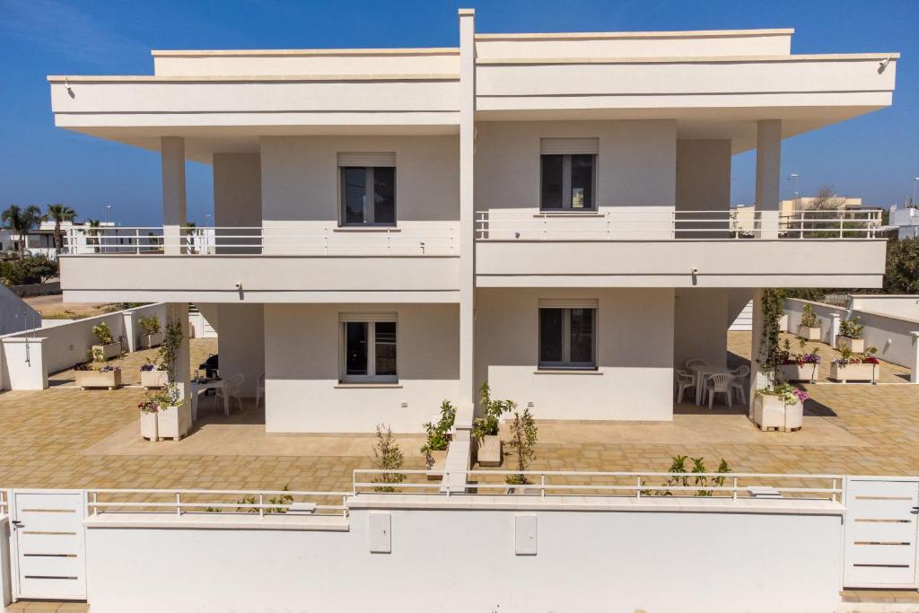 Balkón nebo terasa v ubytování Villa Bianca