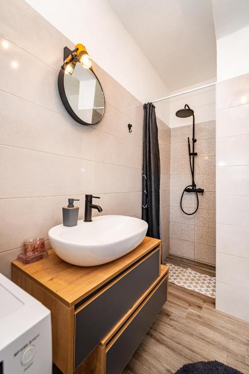 Kúpeľňa v ubytovaní Apartman MISS Pridraga