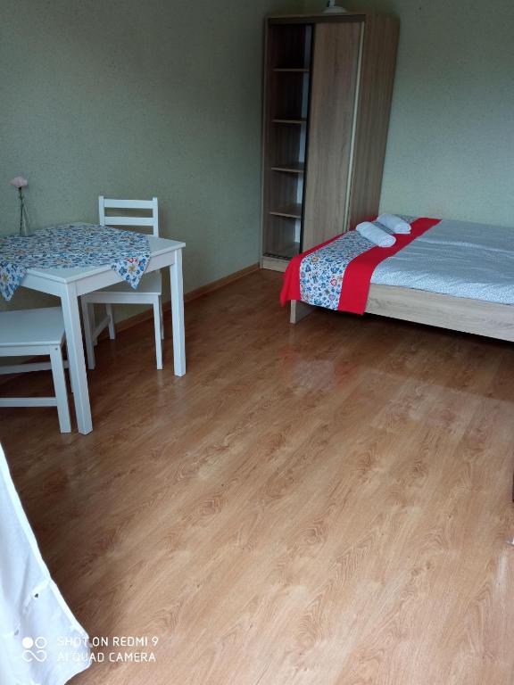 Posteľ alebo postele v izbe v ubytovaní Wakacje na Jodłowej Odargowo