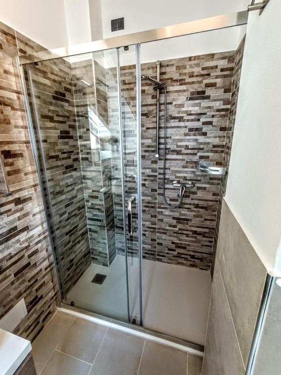 Koupelna v ubytování Il B&B di PIAZZA MOTTA