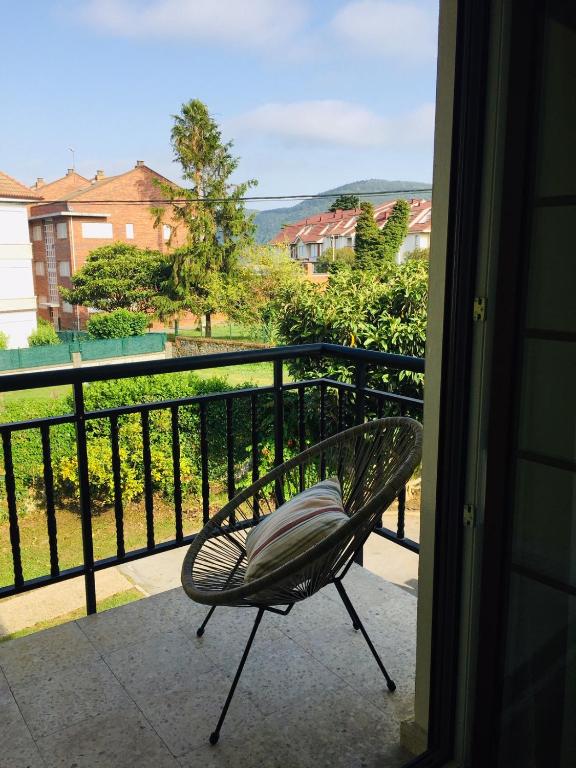 Balkón nebo terasa v ubytování Vivienda Verano