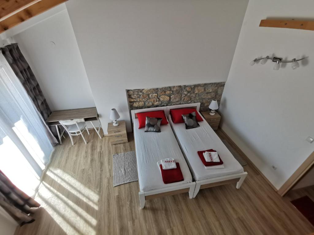 Posteľ alebo postele v izbe v ubytovaní House Mare