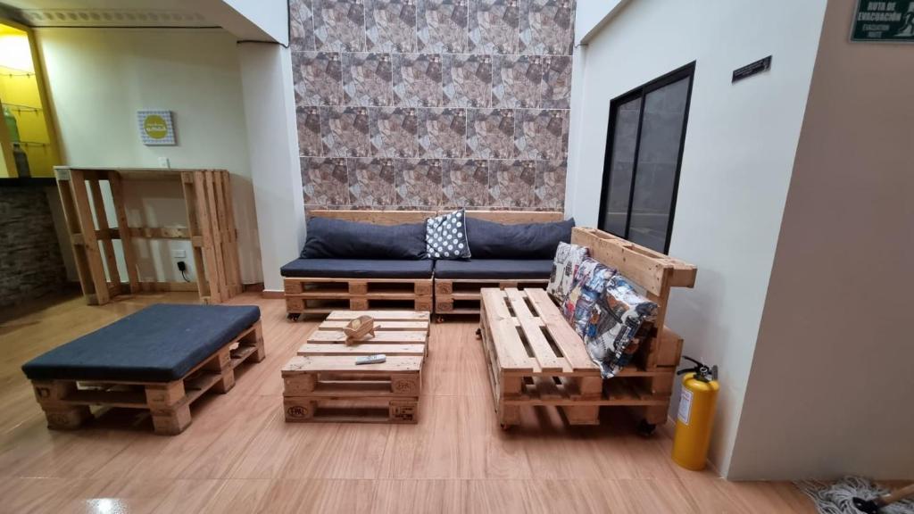 Posezení v ubytování HOSPEDAJE EN ESPLENDOR