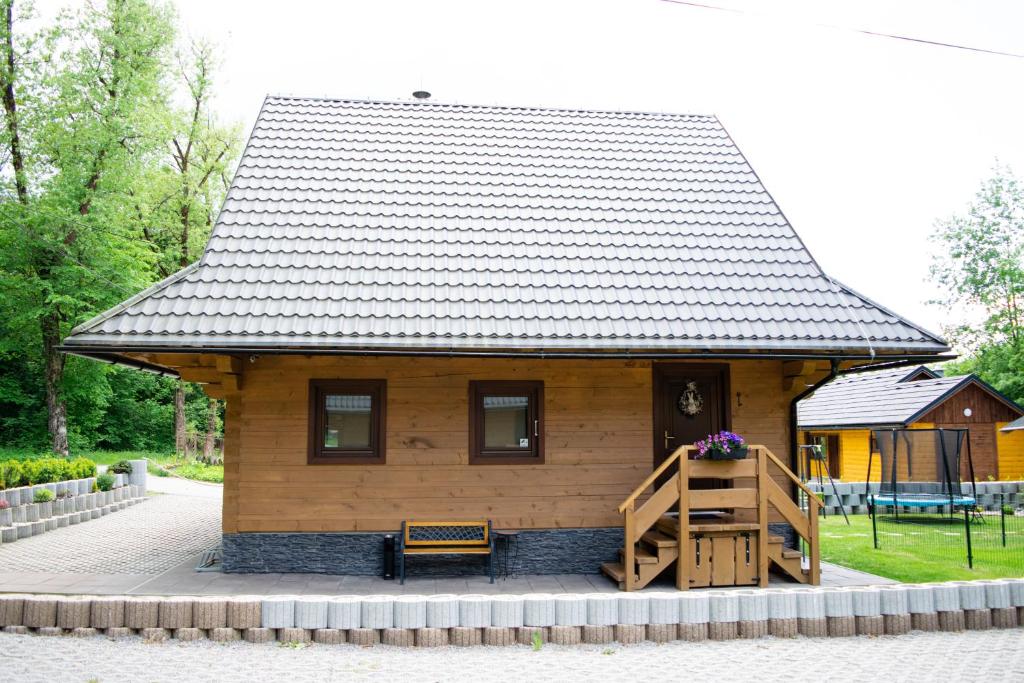 Budova, v ktorej sa horská chata nachádza