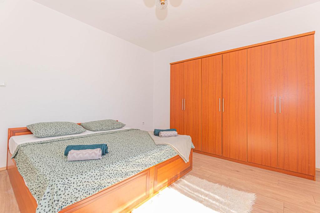 Posteľ alebo postele v izbe v ubytovaní Apartment Nocturno