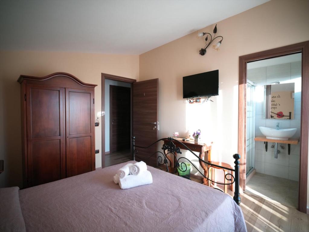 Postel nebo postele na pokoji v ubytování Villa Anté