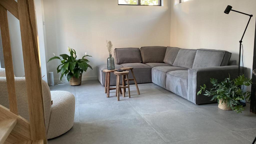 Posezení v ubytování Luxe vakantiewoning in Domburg, Vaandragerstraat