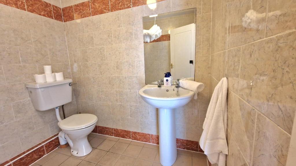 Koupelna v ubytování Glen Abhainn Standard Budget Accommodation