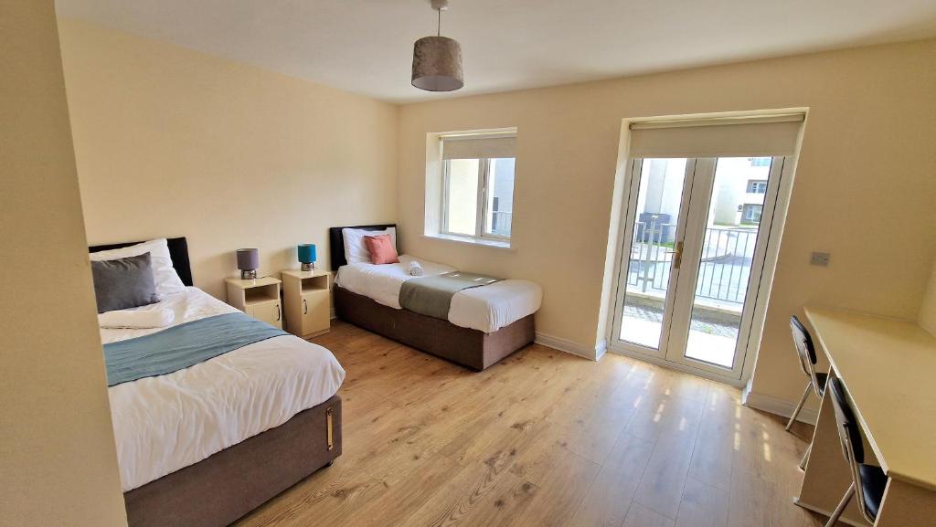 Postel nebo postele na pokoji v ubytování Glen Abhainn Standard Budget Accommodation
