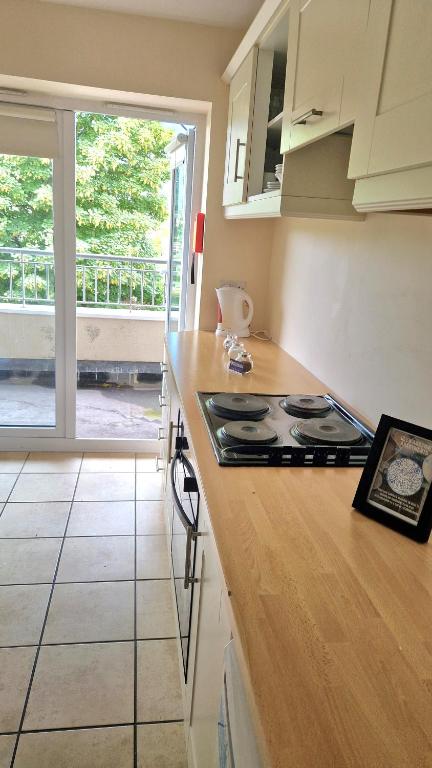 Kuchyň nebo kuchyňský kout v ubytování Glen Abhainn Standard Budget Accommodation