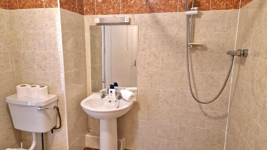 Koupelna v ubytování Glen Abhainn Standard Budget Accommodation