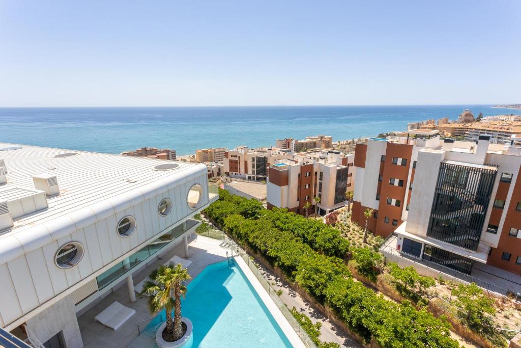 The swimming pool at or close to Ensuite Penthouse Panoramic Sea View with Jacuzzi