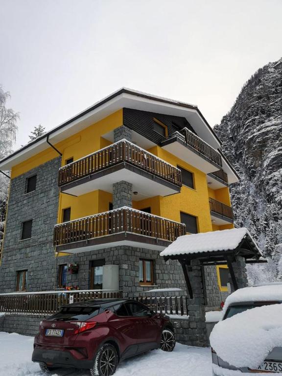 Casa vacanza Roberto R2 v zimě