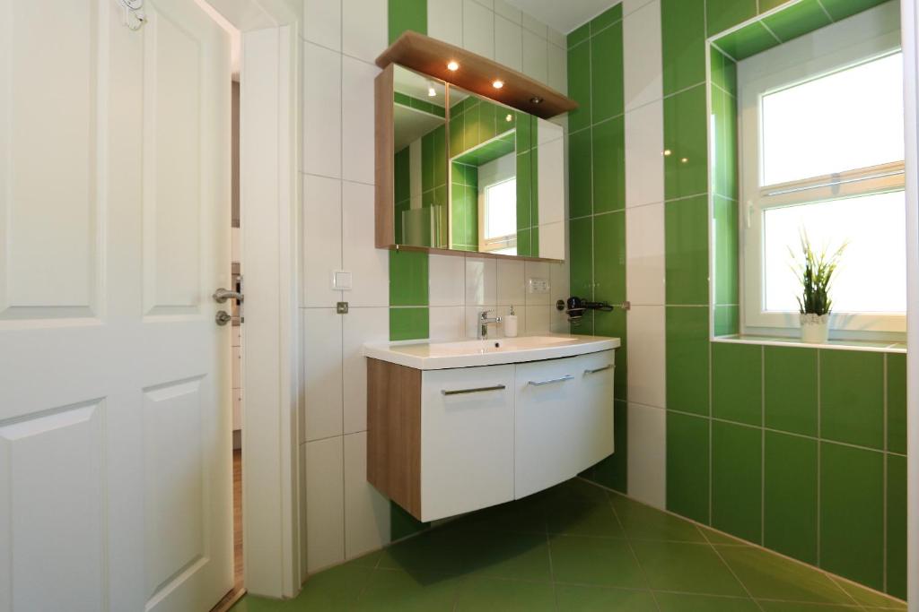 Ein Badezimmer in der Unterkunft Ferienresidenz Fürst von Büttelkow