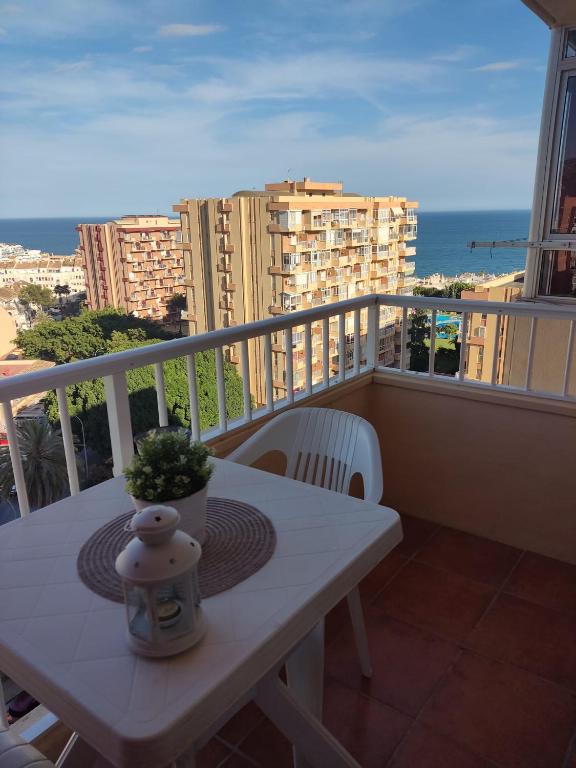 Balkón nebo terasa v ubytování Estudio IRIS Vista al Mar- Costa del Sol