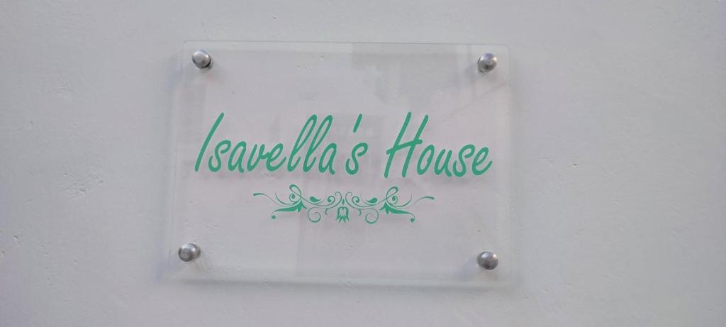 Certifikát, ocenenie alebo iný dokument vystavený v ubytovaní Isavella's House