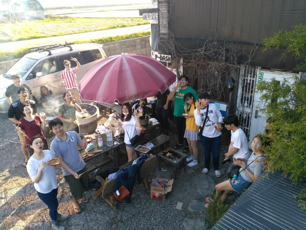 Hosté ubytování P-Dash Garden Backpackers