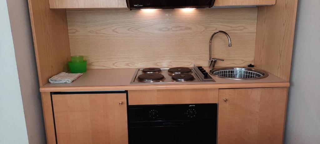 Kuchnia lub aneks kuchenny w obiekcie Condominio Escargot