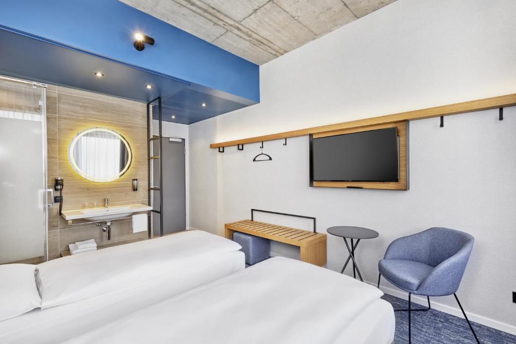 H2 Hotel Düsseldorf Seestern - Resim 10