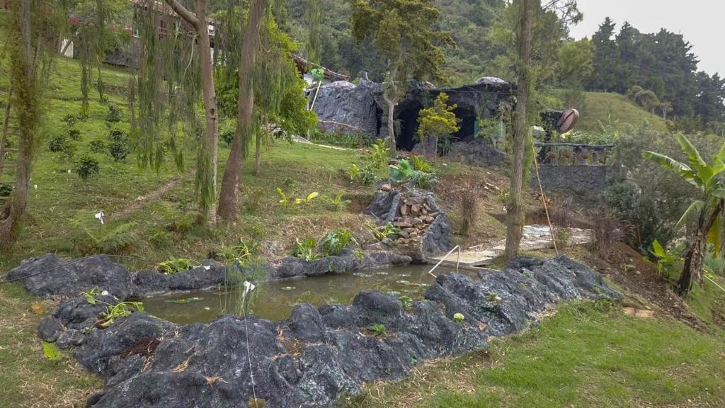 Zahrada ubytování Glamping Spa & Coffee Tour