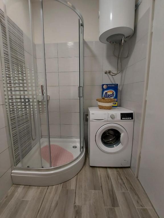Koupelna v ubytování Apartment Nora Lastovo