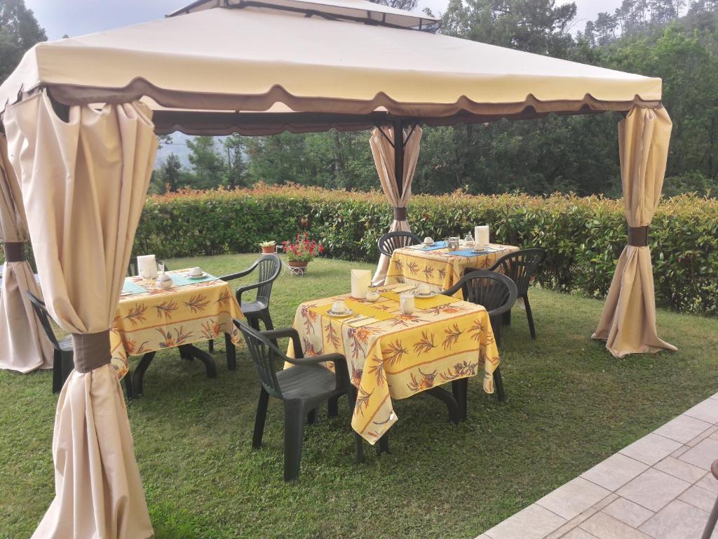 Zahrada ubytování B&B Oasi Verde