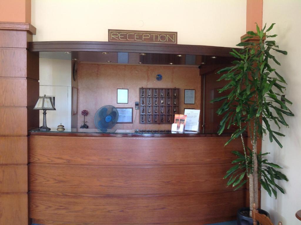 Vstupní hala nebo recepce v ubytování Morfeas Hotel