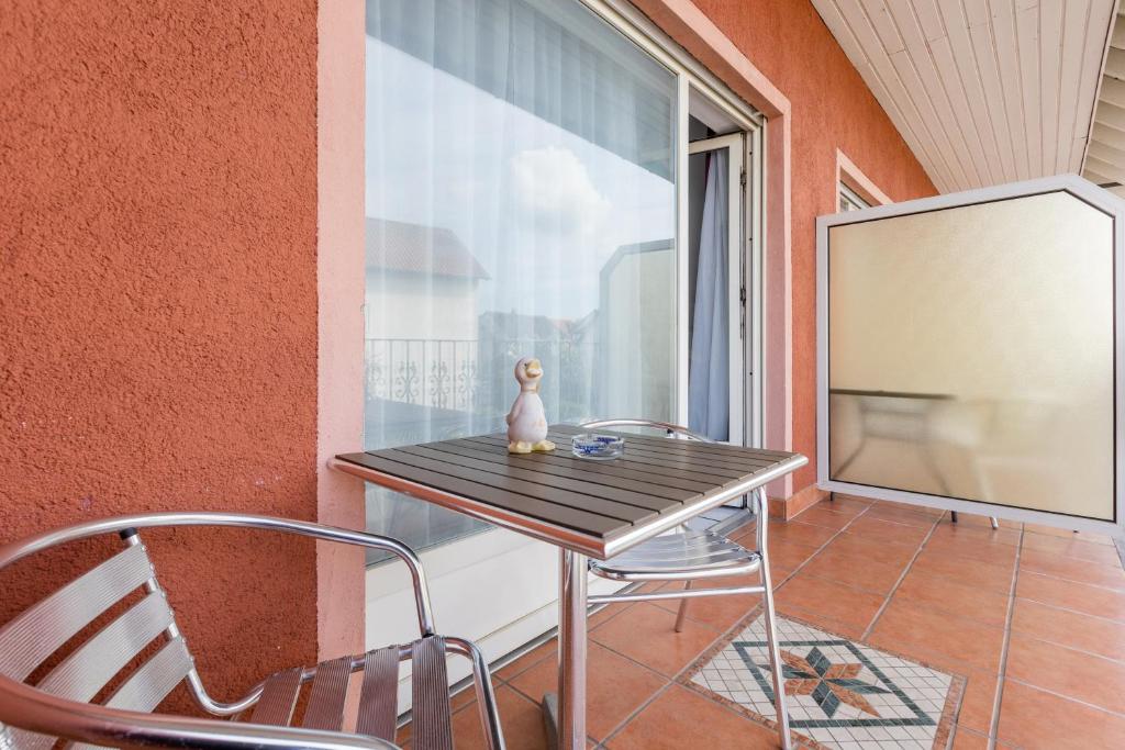 Balkón nebo terasa v ubytování Hotel Weinhaus Wiedemann