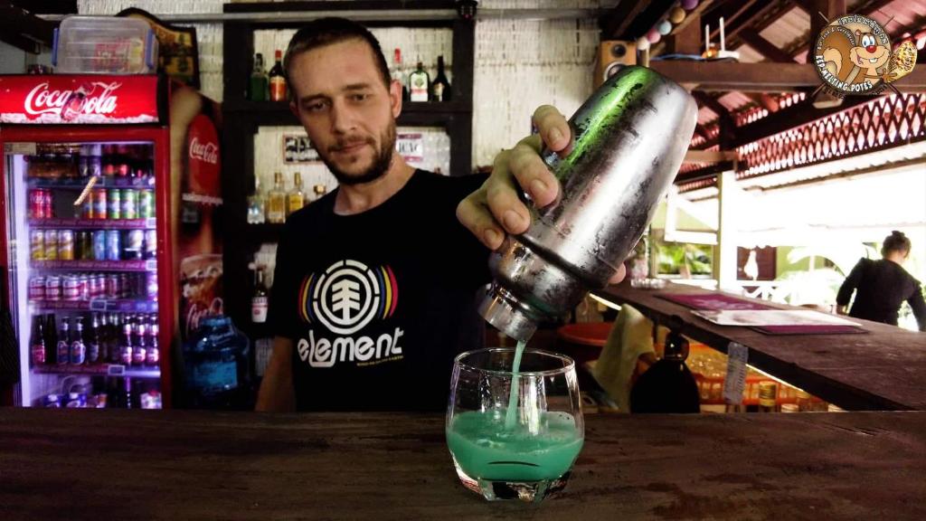 Nápoje v ubytování Kep Melting Potes
