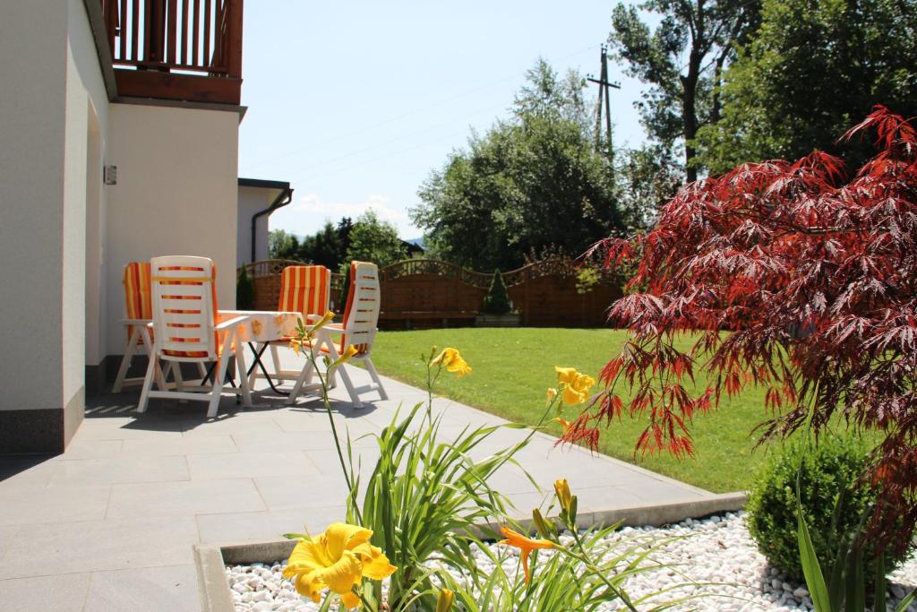 Zahrada ubytování Haus Eder