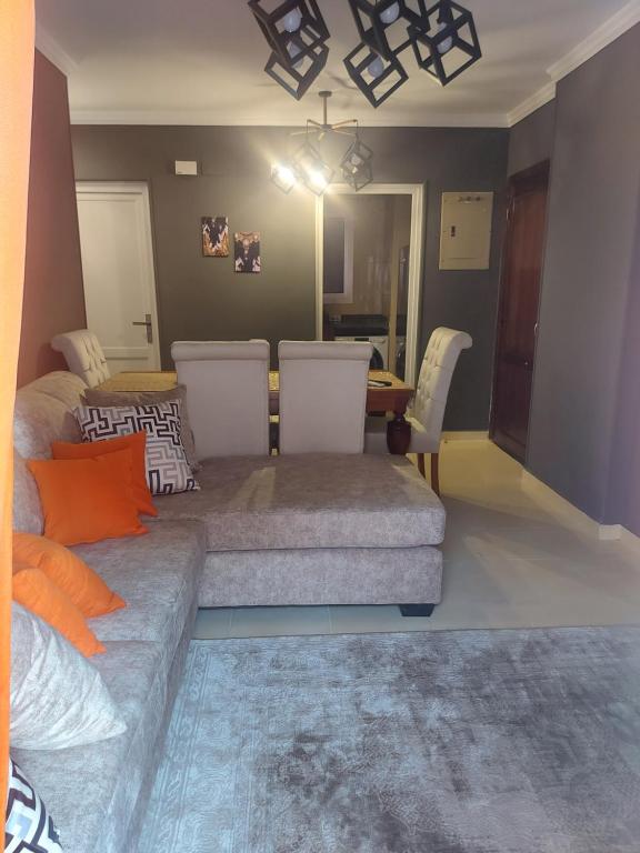 Posezení v ubytování Trendy House