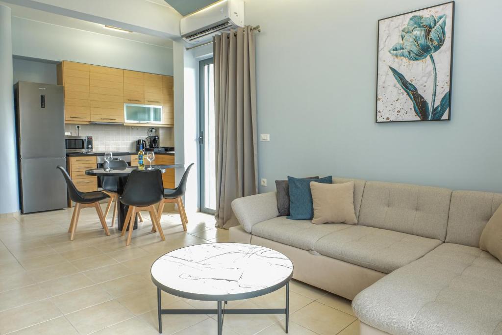 Kuchyňa alebo kuchynka v ubytovaní Smaragda Apartment