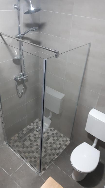 Koupelna v ubytování Nosztalgia Resort