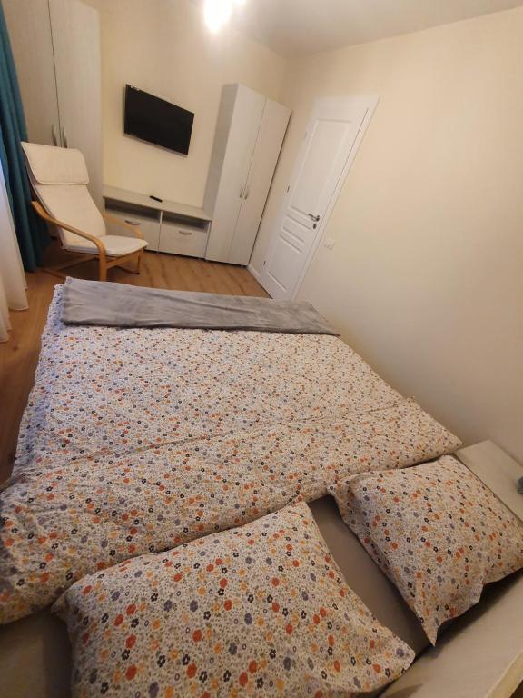 Postel nebo postele na pokoji v ubytování GuestHouse Mili