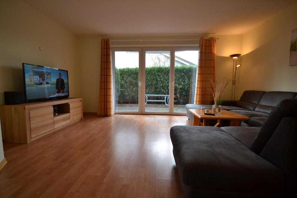 TV a/nebo společenská místnost v ubytování Haus Sir Henry