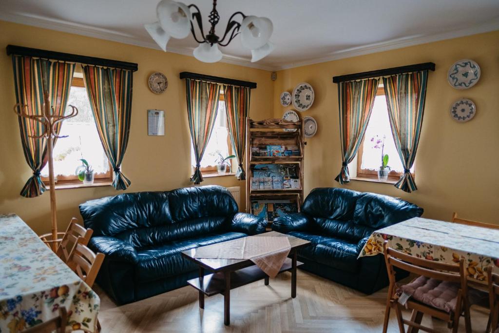 Posezení v ubytování Hemina Vendégház