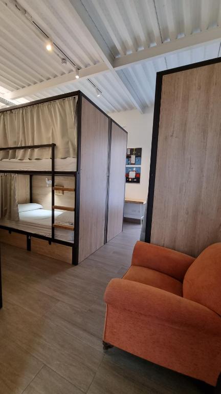 Postel nebo postele na pokoji v ubytování Hostel Nüt