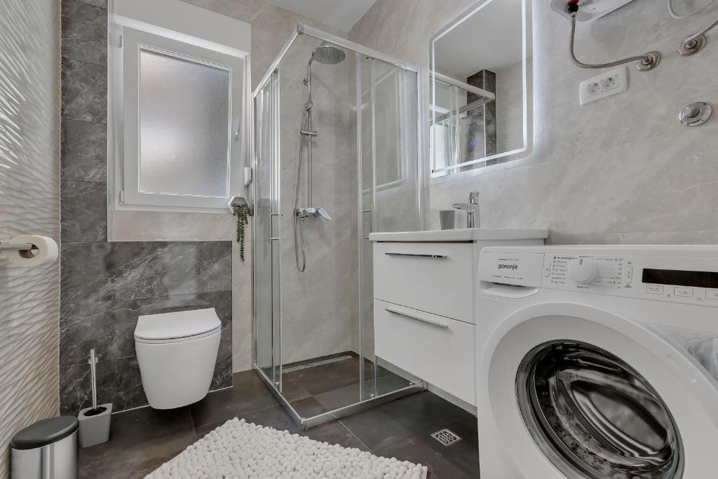 Kúpeľňa v ubytovaní Central Makarska - Apartments Šantrić