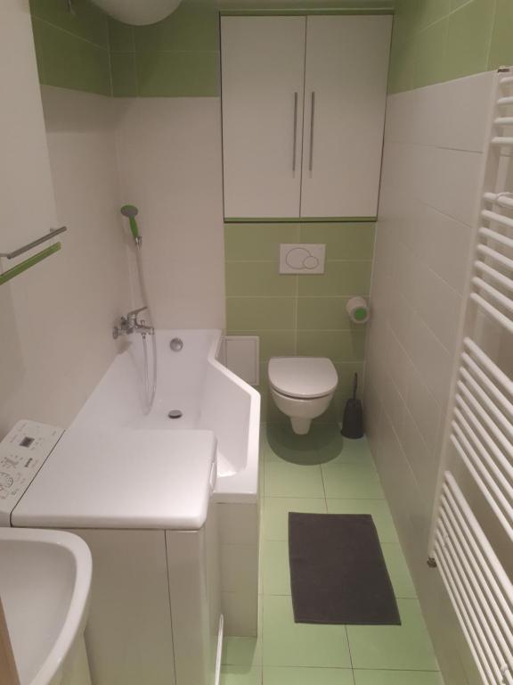 Kúpeľňa v ubytovaní Apartman Michaela