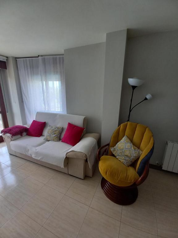 Posezení v ubytování Apartamento Noja Beach