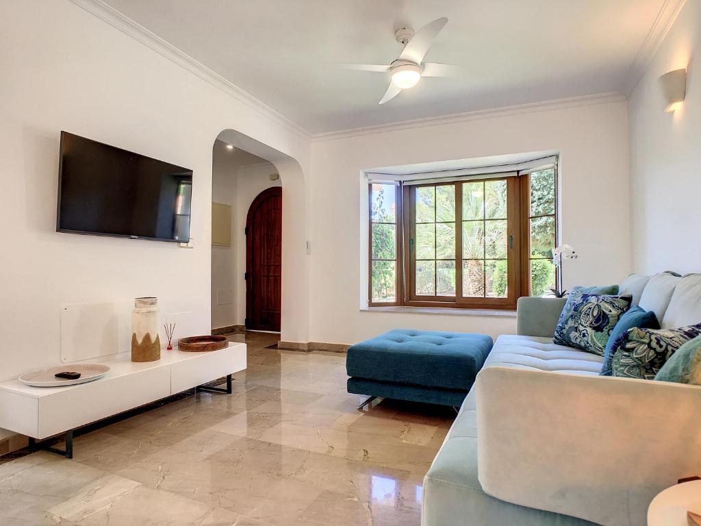 A television and/or entertainment centre at La Manga Club - Las Atalayas 7709