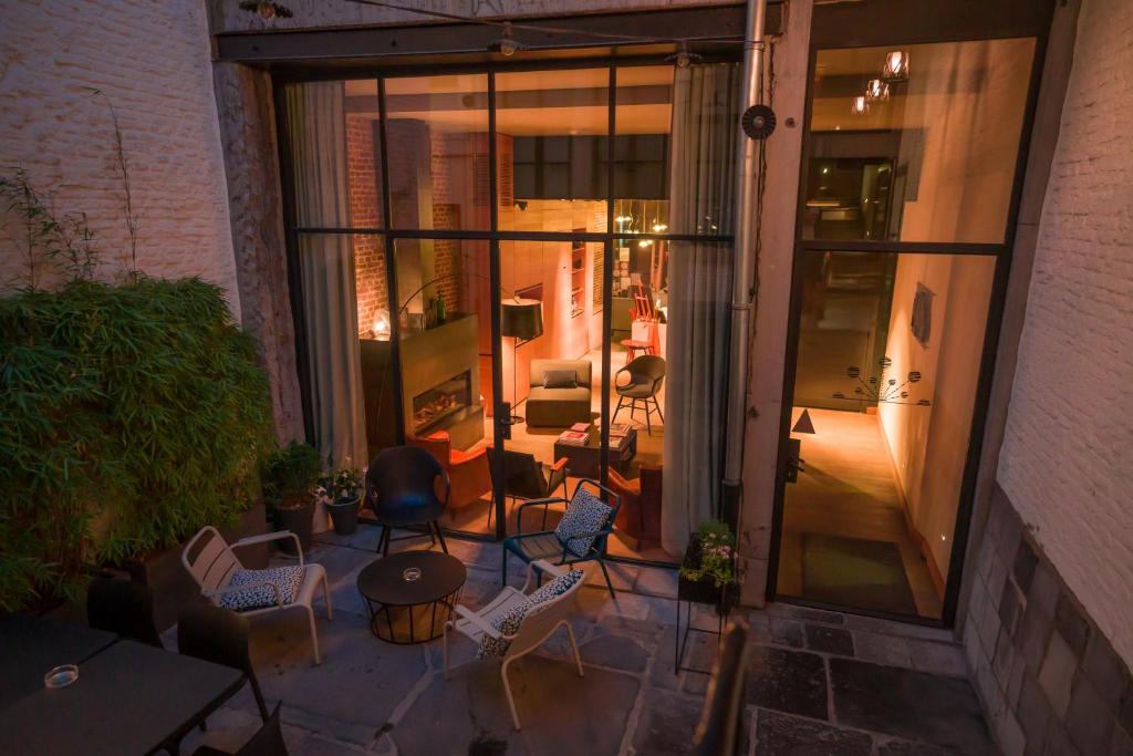 Posezení v ubytování Hotel Neuvice
